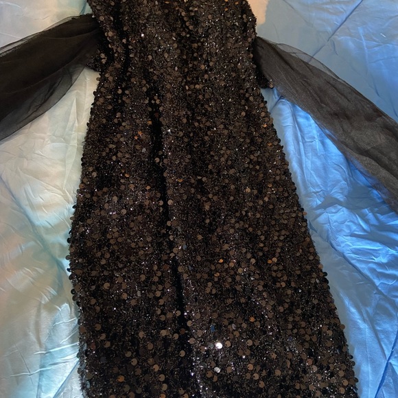 New dress for girls, color black, size small , brand ocean - Picture 3 of 5